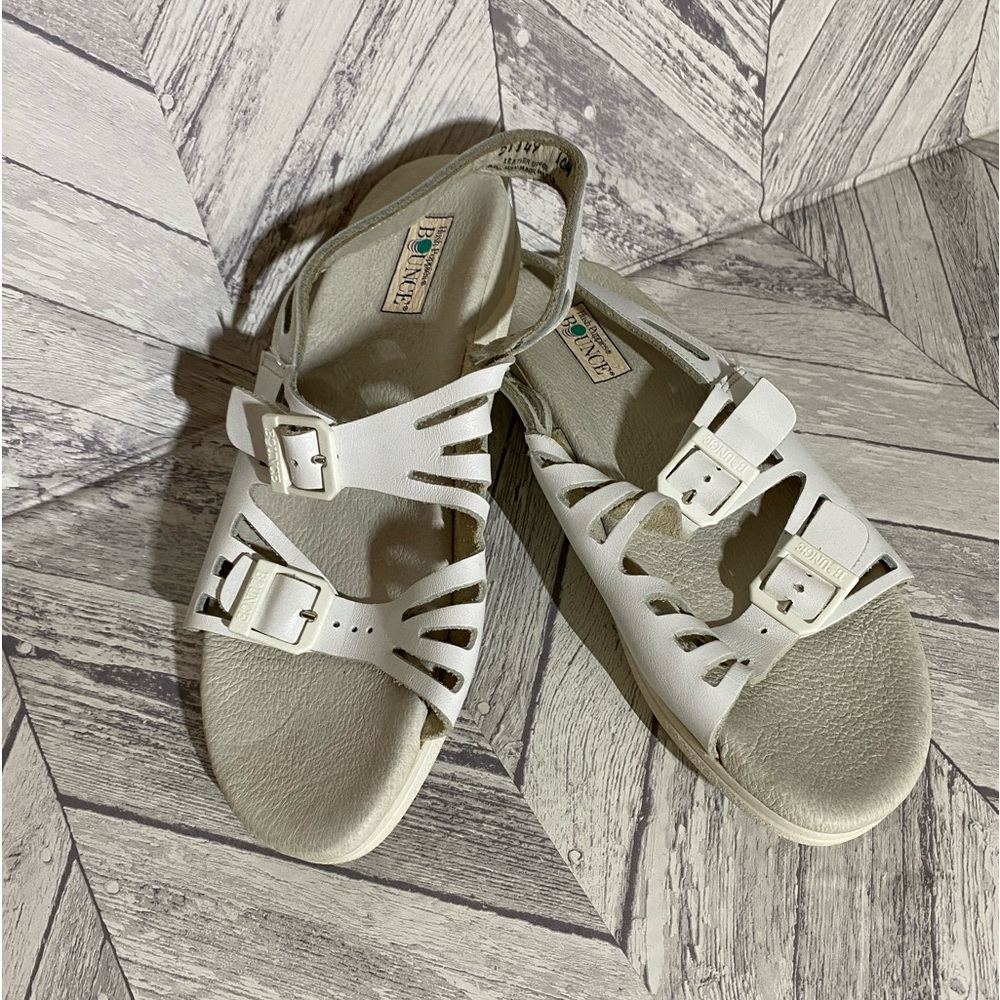 BOUNCE HUSH PUPPIES WOMAN SANDALS COLOR WHITE SIZE 10